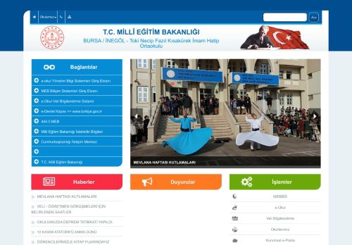 Toki Necip Fazıl Kısakürek İmam Hatip Ortaokulu