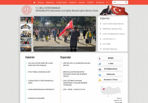 Alaattinbey Özel Eğitim Mesleki Eğitim Merkezi Okulu