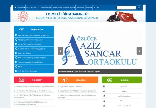 ÖZLÜCE AZİZ SANCAR ORTAOKULU