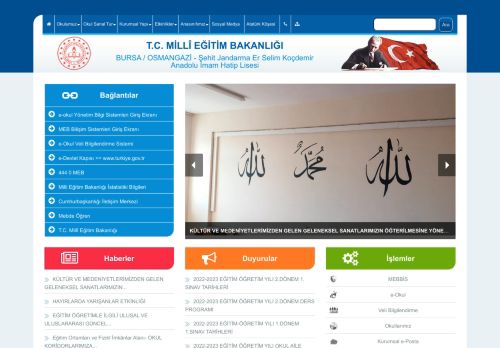 Şehit Jandarma Er Selim Koçdemir Anadolu İmam Hatip Lisesi