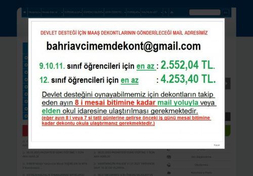 Şehit Jandarma Komando  Er Bahri Avcı Mesleki Eğitim Merkezi