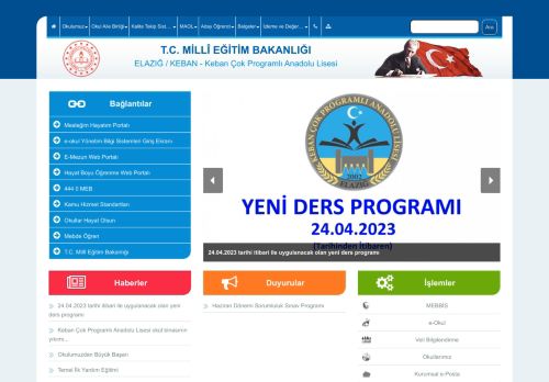 Keban Çok Programlı Anadolu Lisesi