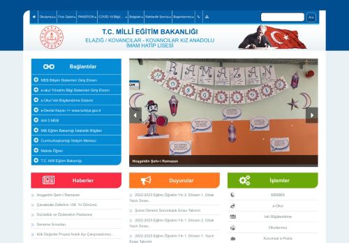 KOVANCILAR KIZ ANADOLU İMAM HATİP LİSESİ