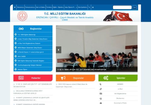 Çayırlı Mesleki ve Teknik Anadolu Lisesi