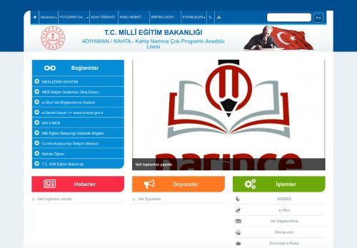 Kahta Narince Çok Programlı Anadolu Lisesi