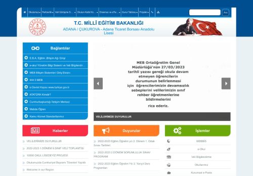 Adana Ticaret Borsası Anadolu Lisesi