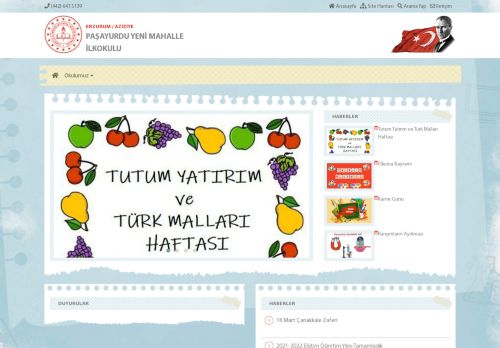 PAŞAYURDU YENİ MAHALLE İLKOKULU