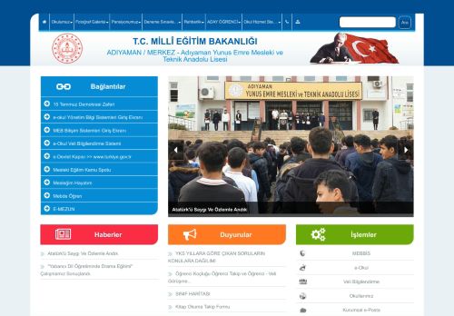 Adıyaman Yunus Emre Mesleki ve Teknik Anadolu Lisesi