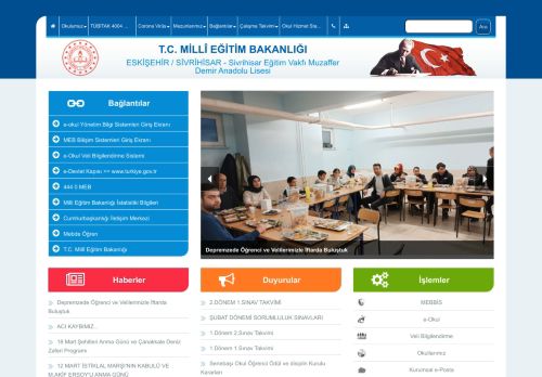 Sivrihisar Eğitim Vakfı Muzaffer Demir Anadolu Lisesi