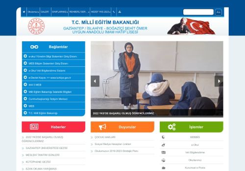 BOĞAZİÇİ ŞEHİT ÖMER UYGUN ANADOLU İMAM HATİP LİSESİ