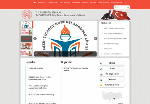 Nizip Ticaret Borsası Anadolu Lisesi