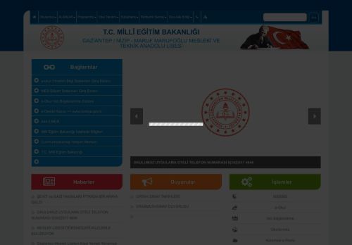 MARUF MARUFOĞLU MESLEKİ VE TEKNİK ANADOLU LİSESİ