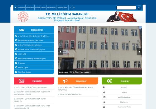 Acaroba Kenan Öztürk Çok Programlı Anadolu Lisesi