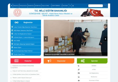 Kelkit Nene Hatun Mesleki ve Teknik Anadolu Lisesi