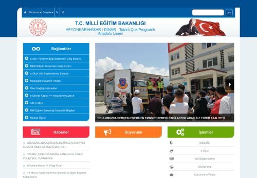 Tatarlı Çok Programlı Anadolu Lisesi