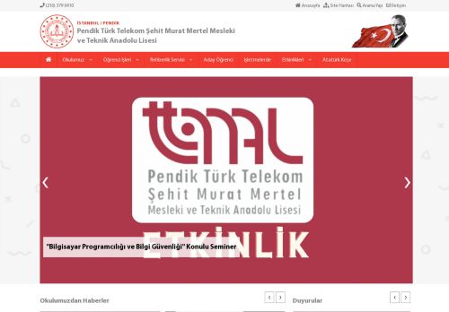 Pendik Türk Telekom Şehit Murat Mertel Mesleki ve Teknik Anadolu Lisesi