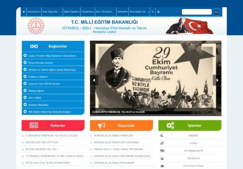 Hamidiye Etfal Mesleki ve Teknik Anadolu Lisesi