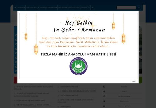 Tuzla Mahir İz Anadolu İmam Hatip Lisesi