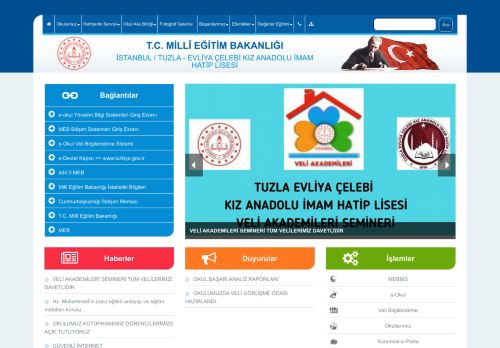 EVLİYA ÇELEBİ KIZ ANADOLU İMAM HATİP LİSESİ