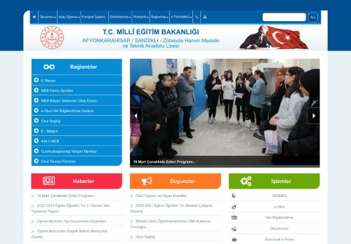 Zübeyde Hanım Mesleki ve Teknik Anadolu Lisesi