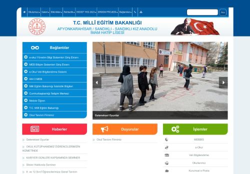 SANDIKLI KIZ ANADOLU İMAM HATİP LİSESİ