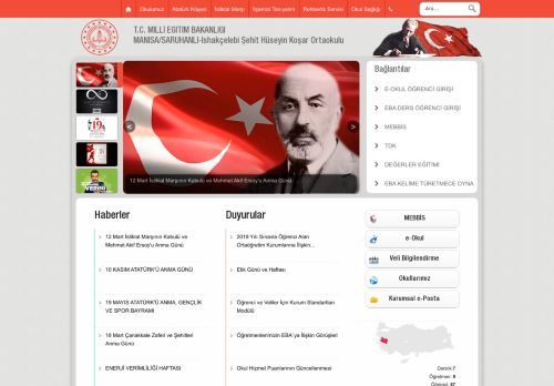 İshakçelebi Şehit Hüseyin Koşar Ortaokulu