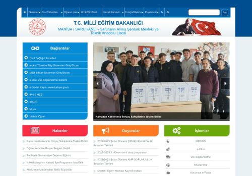 Saruhanlı Almış Şentürk Mesleki ve Teknik Anadolu Lisesi