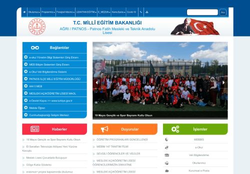 Patnos Fatih Mesleki ve Teknik Anadolu Lisesi