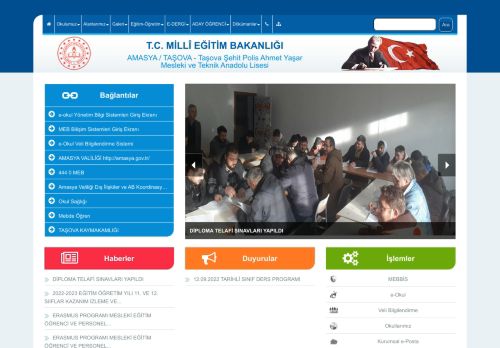 Taşova Şehit Polis Ahmet Yaşar Mesleki ve Teknik Anadolu Lisesi