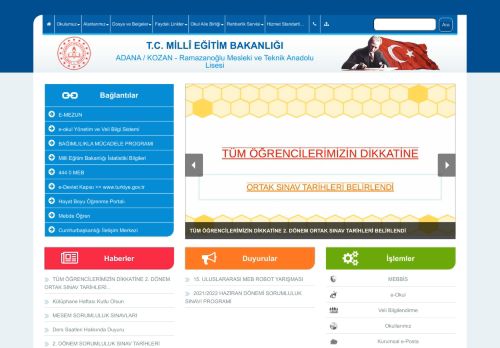 Ramazanoğlu Mesleki ve Teknik Anadolu Lisesi