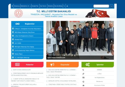 Akçaabat İbni Sina Mesleki ve Teknik Anadolu Lisesi