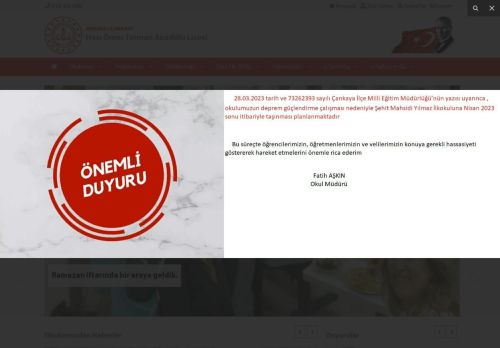 Hacı Ömer Tarman Anadolu Lisesi