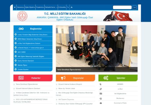 Millî Eğitim Vakfı Gökkuşağı Özel Eğitim Ortaokulu