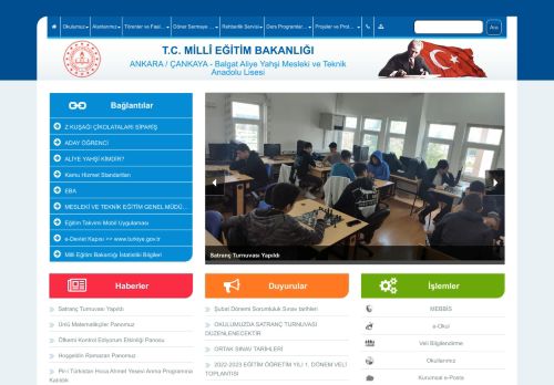 Balgat Aliye Yahşi Mesleki ve Teknik Anadolu Lisesi