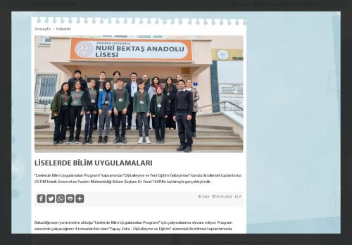 Nuri Bektaş Anadolu Lisesi