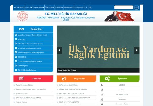 Haymana Çok Programlı Anadolu Lisesi