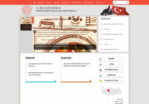 Halk Eğitim Merkezi Ve Akşam Sanat Okulu