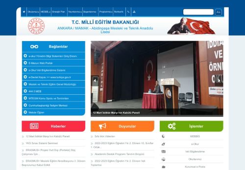 Abidinpaşa Mesleki ve Teknik Anadolu Lisesi