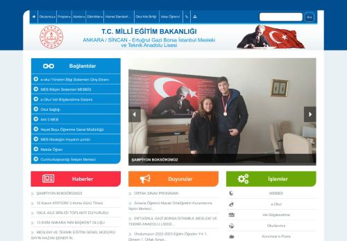 Ertuğrul Gazi İMKB Mesleki ve Teknik Anadolu Lisesi