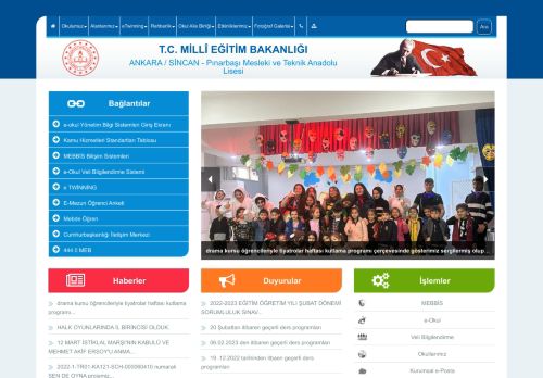 Pınarbaşı Mesleki ve Teknik Anadolu Lisesi