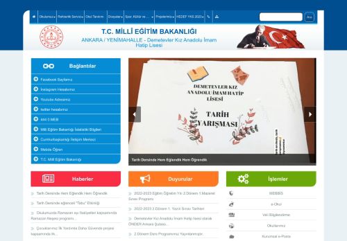 Demetevler Kız Anadolu İmam Hatip Lisesi