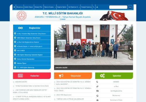 Yahya Kemal Beyatlı Anadolu Lisesi