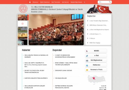 Batıkent Ş. Evliyagil Mesleki ve Teknik Anadolu Lisesi