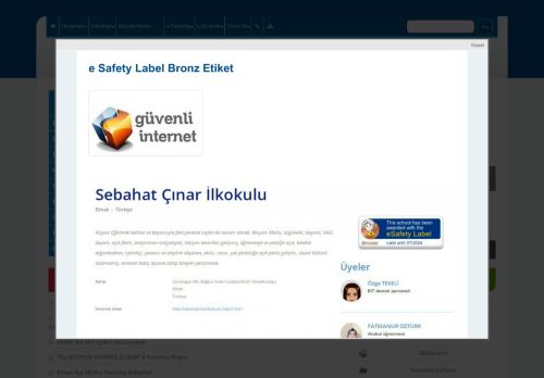 Sebahat Çınar İlkokulu