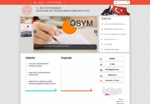 KAŞ TOROSLAR ANADOLU İMAM HATİP LİSESİ