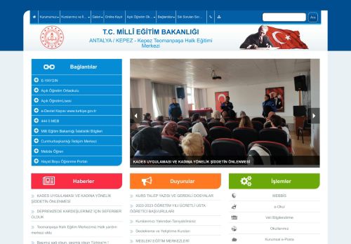 Antalya Merkez Teomanpaşa Halk Eğitimi Merkezi