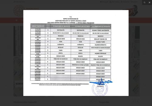 Hızır Reis Mesleki ve Teknik Anadolu Lisesi