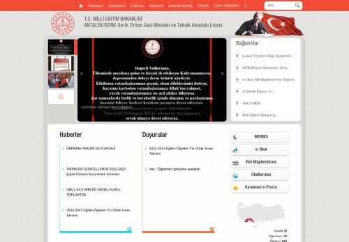 Serik Orhan Gazi Mesleki ve Teknik Anadolu Lisesi