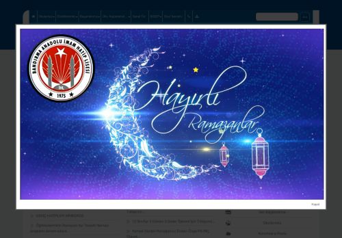 Bandırma Anadolu İmam Hatip Lisesi