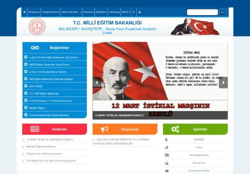 Necip Fazıl Kısakürek Anadolu Lisesi